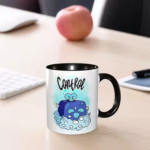 Control Blox Fruits Mug Funny Ceramic Coffee Cups Tea Mugs Milk Cup Drinkware Gifts for Friends