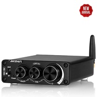 BRZHifi NS-15G Mini Bluetooth 5.0 Digital Amplifier HiFi Stereo Audio Class D Power Amp 100W x 2