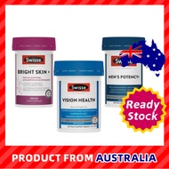 Swisse Vision Health / Swisse Bright Skin+ Swisse Men’s Potency+ 60 Tablets