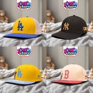 MLB snapback baseball cap for children embroidered with cartoon 3D embossed logo, Hat for boys and g