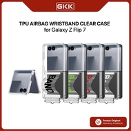 Samsung Galaxy Flip 7 Flip7 GKK TPU Airbag Case With Wristband