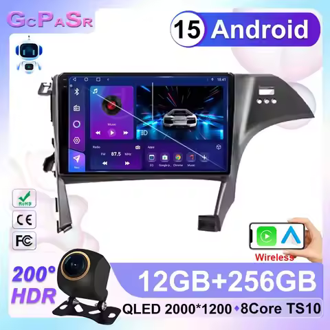Android 15 For Toyota Prius 3 XW30 2009 - 2015 Right Hand Driver Car Radio Screen Multimedia Player