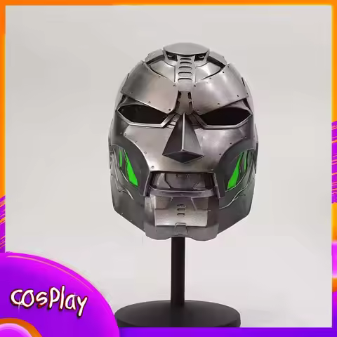 Doctor Doom Mask Victor Von Doom Cosplay Costume Wearable Helmets Halloween Comic-Con Party Carnival