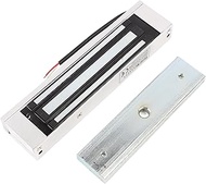 Electromagnetic Lock Recessed, Magnetic Door Lock, 396lbs 180kg Holding Power, 24V Built-in Electric