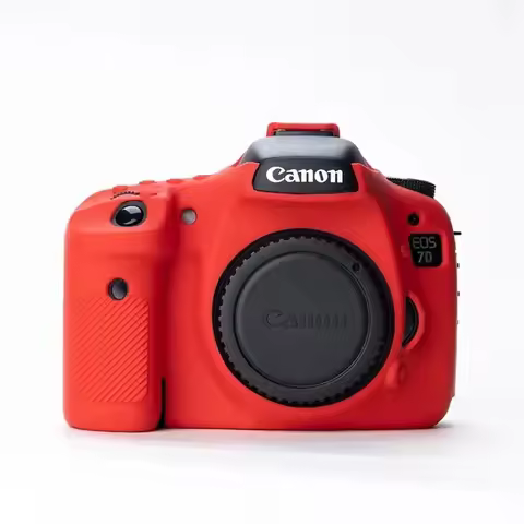 Soft Silicone Armor Camera Bag Case Cover For Canon EOS 5D Mark II III IV 5D2 5D3 5D4 6D Mark II 6D2