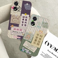 OPPO OPPO A18 A38 A17 A17K A58 4G/A58 5G A78 4G/A78 5G A79 5G A98 A16K A16E KNITTED Wallpaper Motif 