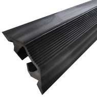 Floor Cord Cover Construction Site Anti-Stepping Floor Cord Management, Easy to Install/Cut Soft PVC