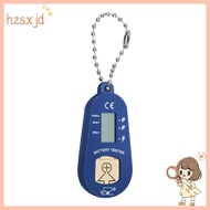 Button Battery Tester, Keychain Pocket Portable and  Battery Tester to Check Remaining Battery Power