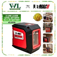 JETMAC III 2 Line Laser Level With x2 1.5V Battery/Smart Liner/Line Laser Level/Leveling Measuring