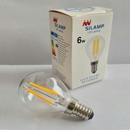 Combo of 10 edison bulbs 6w e14 yellow light - G45 6W E14 e14 led bulb
