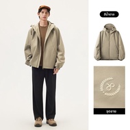 gxg.jeans | แจ็กเก็ตฮู้ดสำหรับผู้ชายกันน้ำ กันลม และทนทานต่อการสึกกร่อน