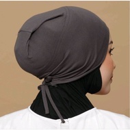 Inner Tudung Warda Tali - Stretchable, Selesa, Inner Snowcap Bertali, Serkup, Murah!