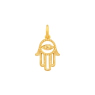 PRIMA จี้ทองคำ 99.9% สัญลักษณ์ Evil Eye หรือ ดวงตาแห่งฮอรัส Mutelu Collection รหัสสินค้า NG1P2030-01