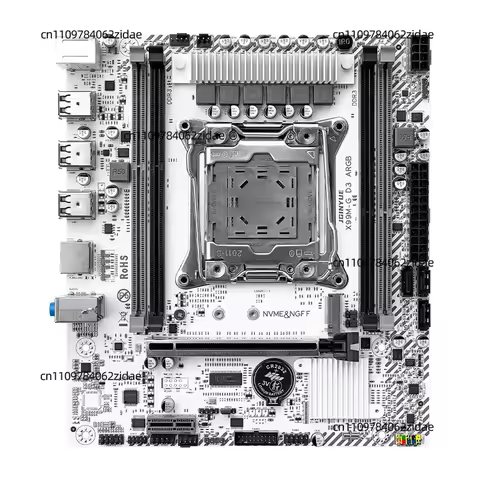 For X99 Motherboard Dual-channel Small Board Gaming Computer Desktop CPU Kit E5 2666V3 2678V3