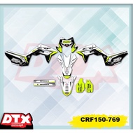 Decal crf150 full body decal crf150 decal crf150 supermoto motorcycle sticker crf150 cool motorcycle