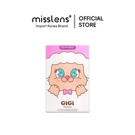 [รุ่นขายดี🏆] คอนแทคเลนส์เกาหลี SisseLens O2 Air lens รุ่นGigi Series สี cinnamon เลนส์รายเดือน #miss