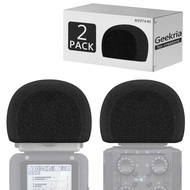 Geekria for Creators Foam Windscreen for ZOOM H5 H6 Handy Recorder Mic Wind Cover Sponge Foam Filter