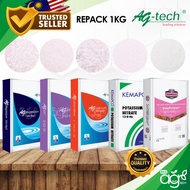 AgroBuddy 1kg Ag-Tech Baja Fertigasi Ag Calcium Nitrate KEMAPCO Potassium Nitrate Ag MKP Ag Magnesiu