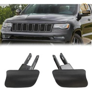 2PCS Bumper Headlight Washer Jet Cover Cap For Jeep Grand Cherokee 2017-2021 5ZL72DX8AB 5ZL73DX8AB U