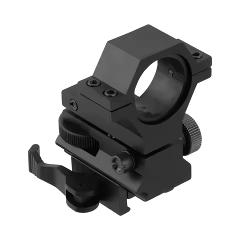 Focuhunter Tactical Scope ELE And WIN Adjustable Quick Release 25.4/30mm QD Scope Ring Mount Flashli