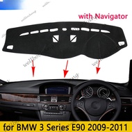 for BMW 3 Series E90 2009 2010 2011 Anti-Slip Anti-UV Mat Dashboard Cover Pad Dashmat Protect Carpet