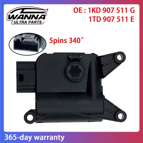 1KD907511G 1TD907511E 3C0907511A Heater Central Air Door Servo Motor for Golf Passat CC Tiguan A3 Q3