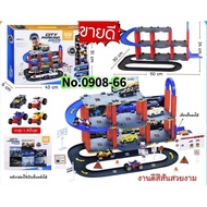 Best Selling Products! No.0908-66(Car) 3-Storey Parking Lot With 4 Luxury Cars And 59 Equipment (lyi
