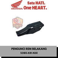 53185-K81-N30 REAR BRAKE LOCK SCOOPY ESP K93 & NEW VARIO ESP 150 K59J ORIGNAL | LEVER COMP BRK 53185