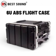 ABS 6U Long Flight Case Equipment Case For Amplifier