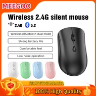 Wireless Mouse Bluetooth Mouse 2.4Ghz Receiver Silent Rechargeable Mouse 2.4G+Bluetooth dual mode Wireless bluetooth mouse Optical Mouse for Laptop 无线蓝牙鼠标