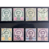 Thai Stamps Of King Rama V Set 2 New Condition Very Beautiful Complete Of 8 Pieces Year 2000 Age 139