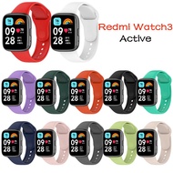 Xiaomi Redmi Watch 3 Active Silicone Strap Smart Wristband Women Men Watchband Bracelet Wrist Strap for Redmi Watch3