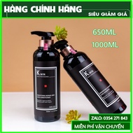 Dầu gội xả cặp Kwin Luxury 650ml phục hồi tóc hư tổn khô xơ chẻ ngọn ngăn gàu dầu ngứa gãy rụng hươ