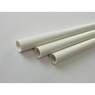 WHITE COLOUR SIRIM 20MM ( 3/4" ) / 25MM (1" ) PVC Electrical Conduit Pipe / Paip Electrik- (4.5F X 2