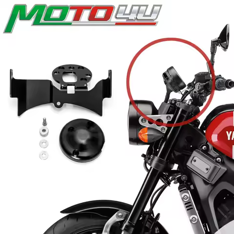 MOTO4U Aluminum Motorcycle Speedometer Gauge Relocation Bracket For YAMAHA XSR900 2015 2016 2017