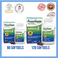 PreserVision AREDS 2 Eye Vitamin &amp; Mineral Supplement  60 / 120 softgels