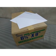 A5 White Envelope 162mm x 229mm | 6 3/8" x 9" Sampul Putih White Envelope Envelopes
