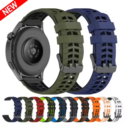 22mm Silicone Strap For Samsung Galaxy Watch 3 45mm/Watch 46mm Smartwatch Band For Samsung Gear S3 C