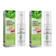 Jaysuing Mint Mouth Spray Mouth Breath Lasting Portable Mint Odor Refresher Fresh Breath Remove Bad 