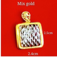 Loket Biskut Mixgold Emas Bangkok Persis Emas Asli 916