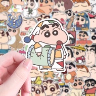 ✨100 cartoon cute crayon small new sticker mobile tablet hand luggage zhang100张卡通可爱蜡笔小新贴纸手机平板电脑行李箱手账装饰贴画防水 TT20