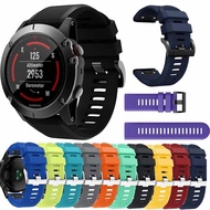 Garmin Fenix 5/5X/5s/7X/7/7s Silicone Watch Strap Quick Release Bracelet Replacement Wristband