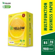 IK Yellow 900s 70gsm B5 paper 1 Ream (900 sheets/ream)