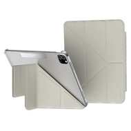 SwitchEasy Origami Nude 全方位支架透明背蓋保護套 iPad Pro 11 2024 星光白 1個
