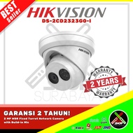 DS-2CD2323G0-I - HIKVISION IP CAMERA 2MP INDOOR TURRET
