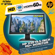 HP V20 HD+ LED Monitor - 19.5" diagonal HD+ TN (1600 x 900@60Hz)/72% NTSC/HDMI & VGA Ports/3-years