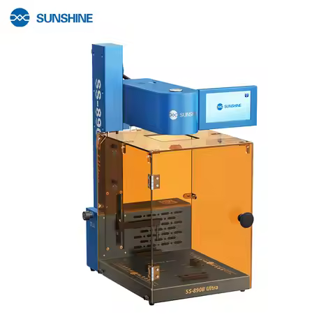 Sunshine SS-890B-Ultra Foldable Back Glass Removal Repair Tool Smart 10W Blue Light Laser Machine fo