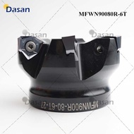 1pcs MFWN90080R 6T 90 Degree MFWN90  Face Milling Cutter Holder MFWN CNC Lathe Metal Machine Tool for WNMU080608