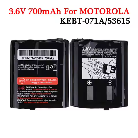 3.6V 700MAH Battery For MOTOROLA EM1000 EM1000R KEBT-071 KEBT-071A KEBT-071-B KEBT-071-C KEBT-071-D 