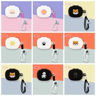 Earphone Case for B&O Beoplay EX/Beoplay Eleven Cute Cartoon Protective Earphone Cover  Silicone Hea